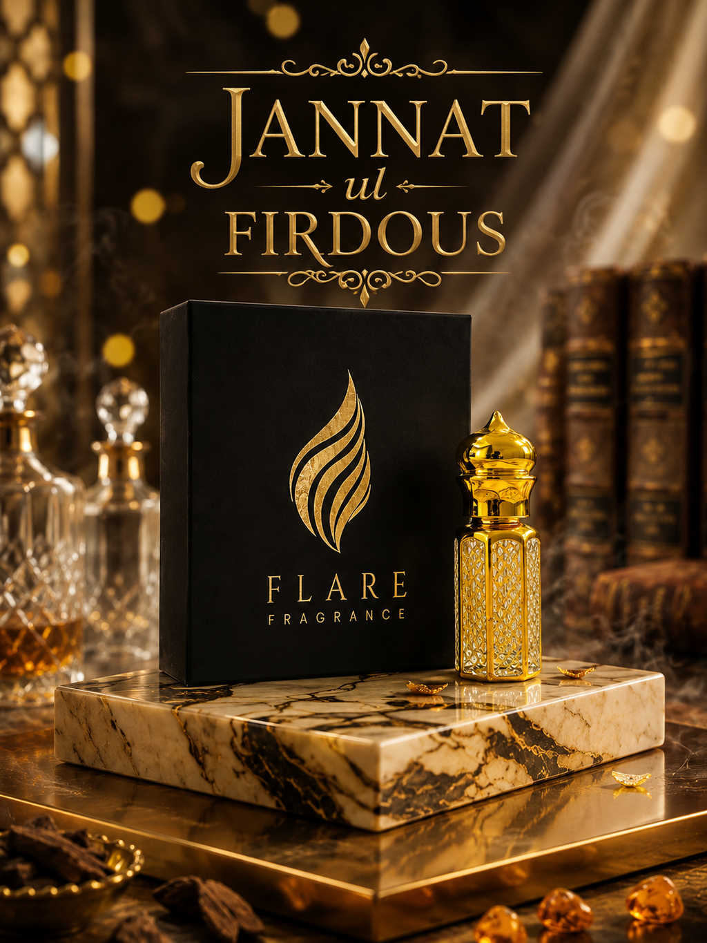 Jannat al-Firdaus: The Scent of Paradise | Premium Oriental Oud & Musk