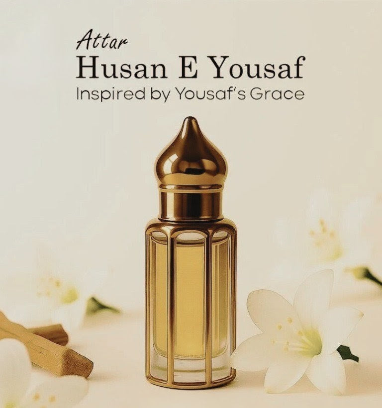 Husan E Yousaf Attar - Premium Long-Lasting Alcohol-Free Perfume Oil