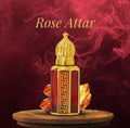 Pure Rose Attar Perfume Oil | Long-Lasting Alcohol-Free Luxury Fragrance