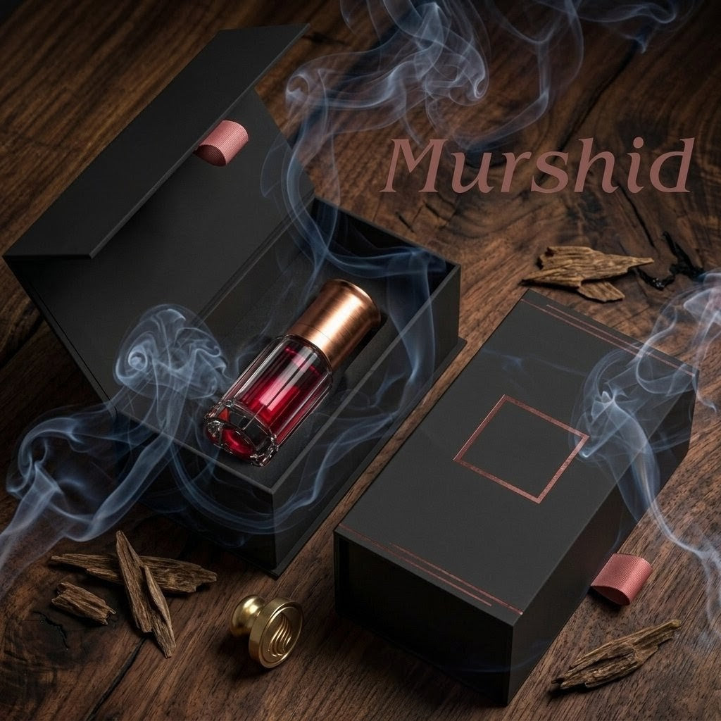Murshid Luxury Attar Oil – Long-Lasting Concentrated Oud & Musk Fragrance for Men & Women
