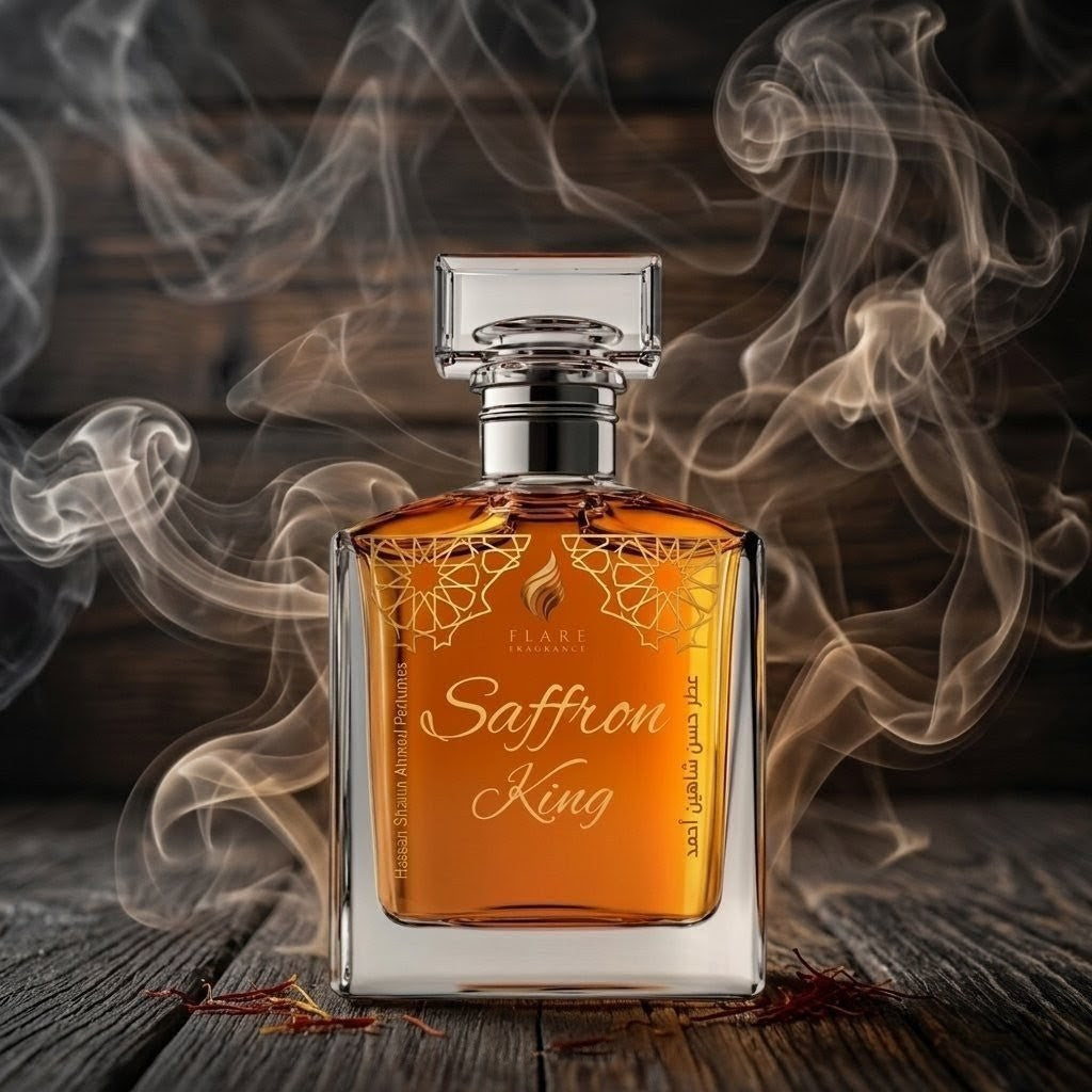 Saffron King by Flare Fragrance – Hassan Shahin Ahmed Perfumes | 6ml EDP