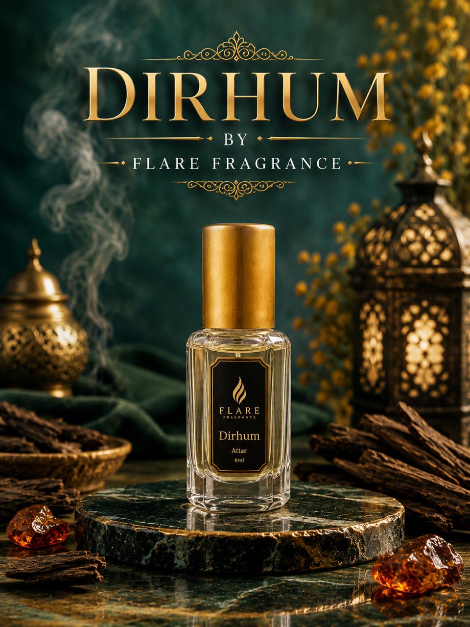 Dirham Attar by Flare Fragrance – Premium Arabic Long Lasting Perfume Oil