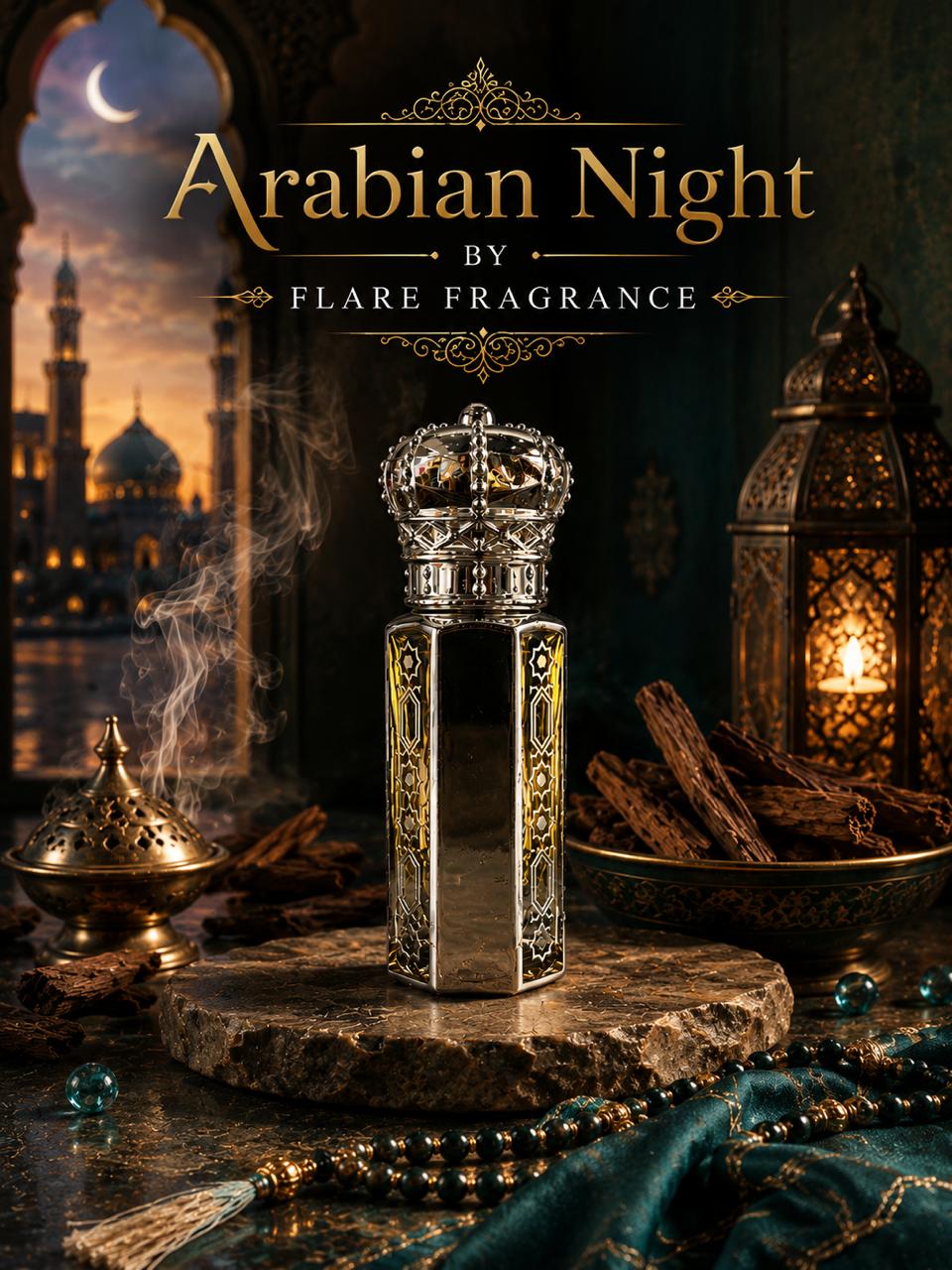 Arabian Night Attar by Flare Fragrance – Premium Arabic Long Lasting Perfume Oil