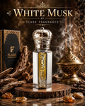White Musk Attar – Premium Arabic Unisex Non Alcoholic Attar | Long Lasting