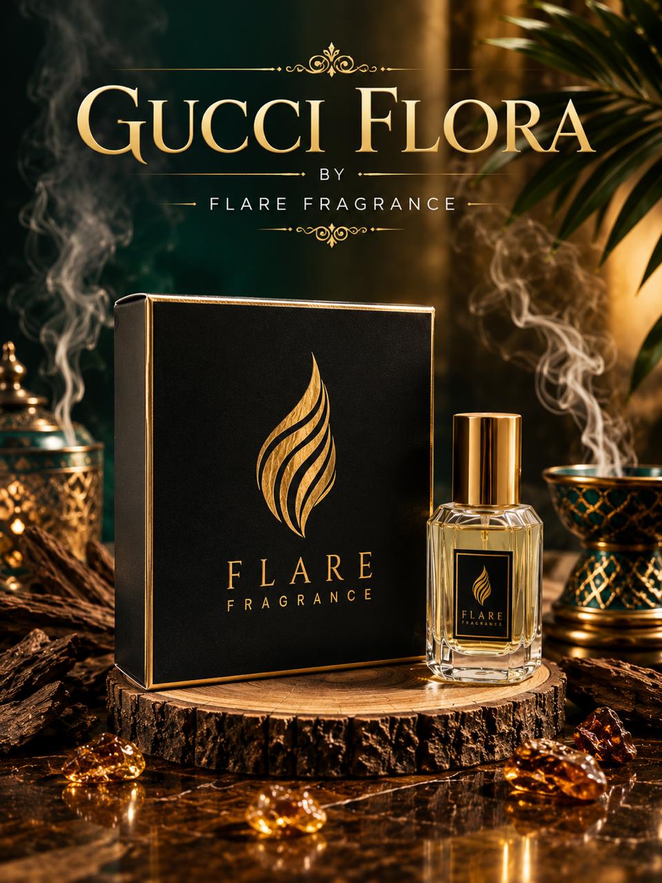 Gucci Flora Inspired Attar by Flare Fragrance – Long Lasting Women's Perfume Oil